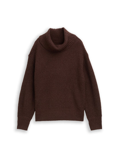 knit turtleneck pullover - 1049137
