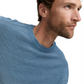 washed slub crewneck knit - 1048004