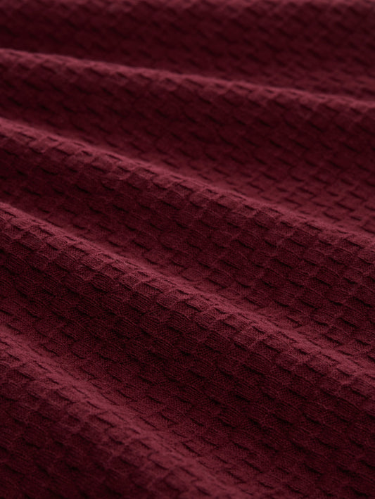 knit structured shortsleeve - 1052767