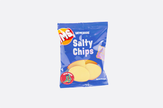 Socken Salty Chips, Blue - EMSNOCCHIPB