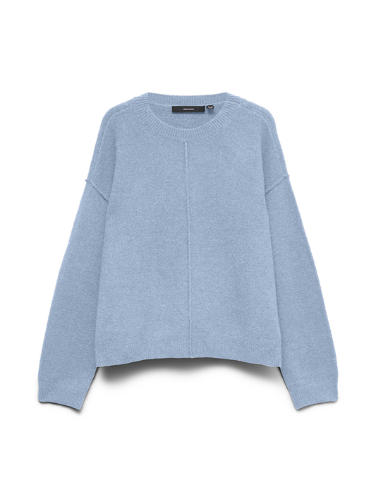 VMBESTI LS O-NECK PULLOVER BOO - 10331558