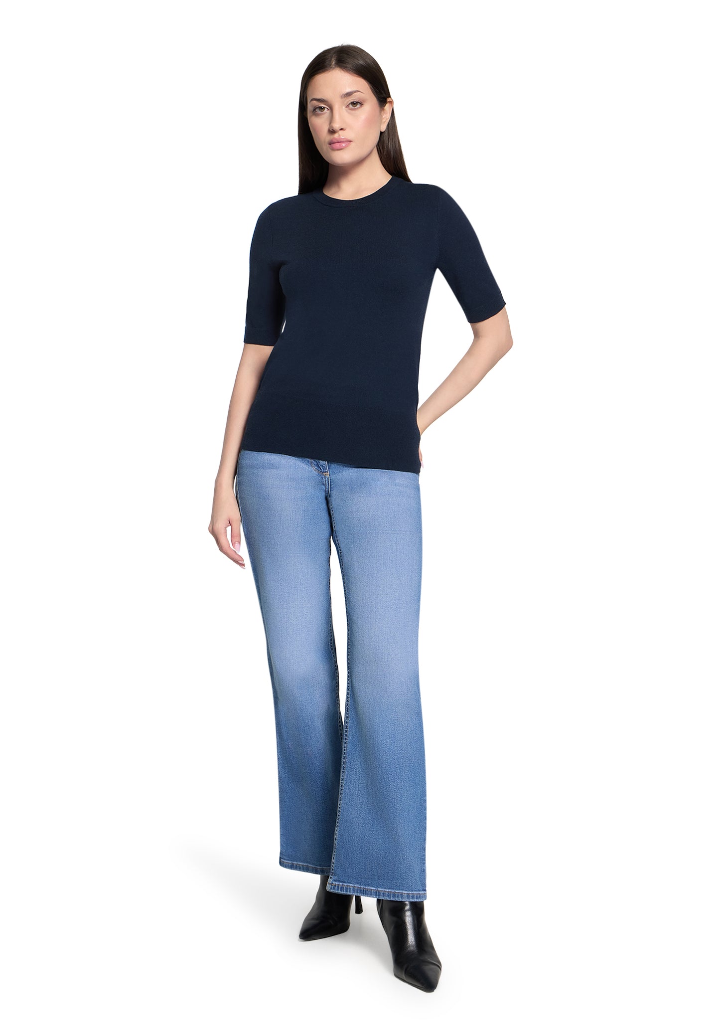 Strickpullover Kurz 1/2 Arm - 54022907