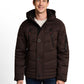 hooded quilted puffer jacket - 1051663