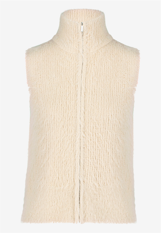 Strickjacke Kurz ohne Arm - 110-10002465