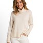 knit cashmere blend turtleneck - 1053394