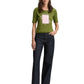 T-shirt basic with print - 1047062