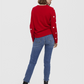 VMTINSEL LS O-NECK BLOUSE XMAS  REP - 10250538