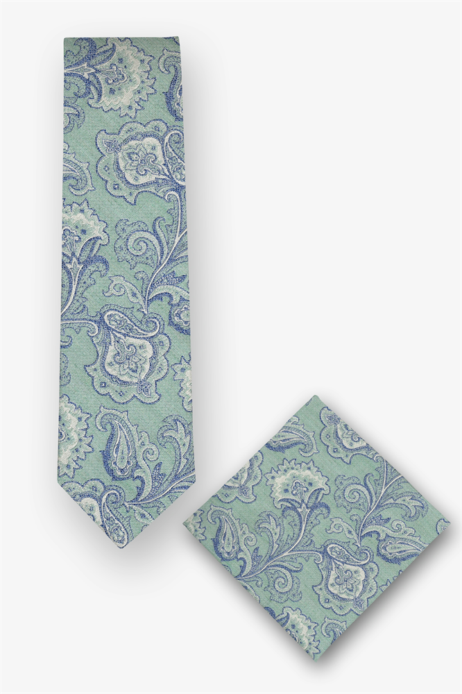 KRAWATTE + TUCH IN BOX 77%SE 23%VI - 5827KSET005XM