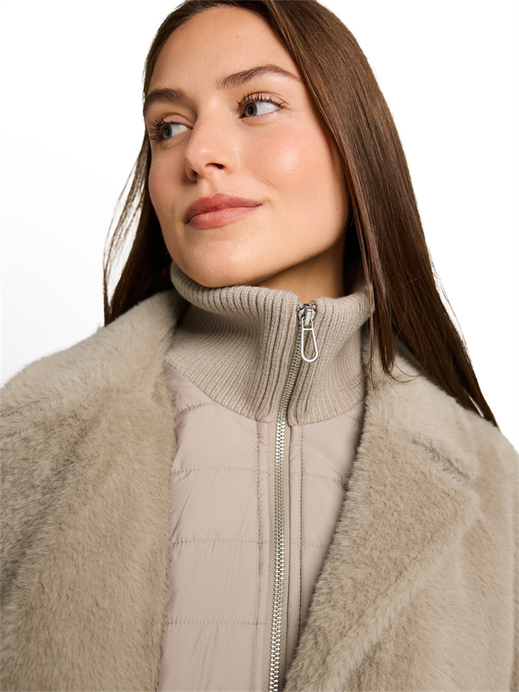 cosy cape jacket - 1051134