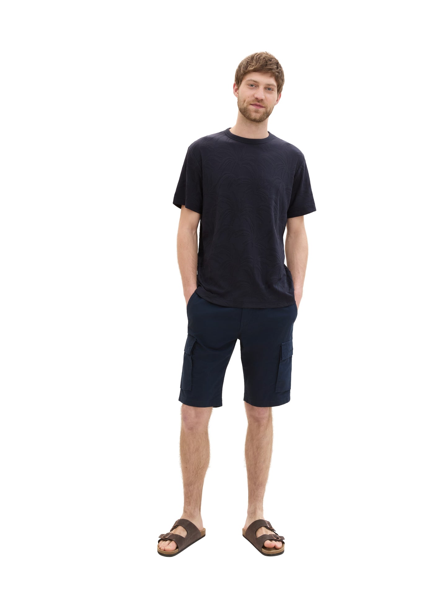 regular washed cargo shorts - 1041466