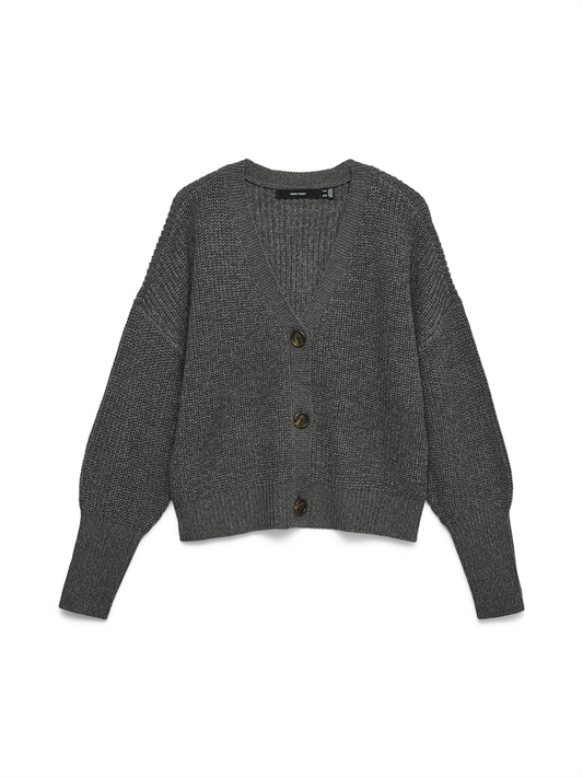 VMLEA LS V-NECK CUFF CARDIGAN NOOS - 10249632