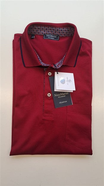 MEN´S S/S KNIT POLO - XMNIN82404