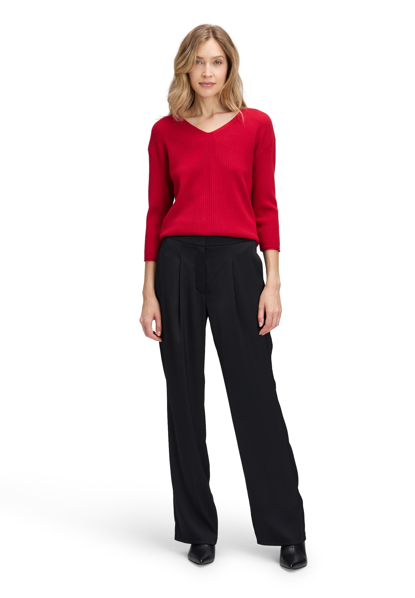Strickpullover Kurz 3/4 Arm - 52891026