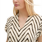 T-shirt alloverprint v-neck - 1047065