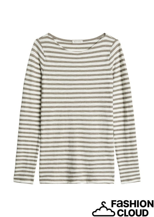 T-Shirt, Longsleeve, Stripe - 5000012509