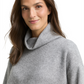 Sweatshirt cosy rib roll neck - 1049012