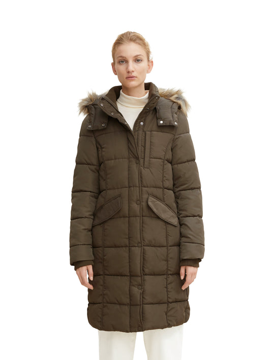 signature puffer coat - 1032489