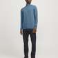 JJEEMIL KNIT HALF ZIP NOOS - 12189339
