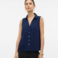 VMMYMILO SL V-NECK SHIRT WVN  GA - 10303648