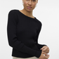 VMSILJE LS O-NECK CABLE PULLOVER - 10331852