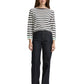 knit striped boatneck - 1046539