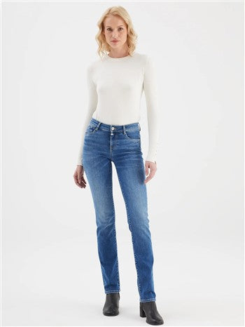 medium waist slim straight - Sabrina