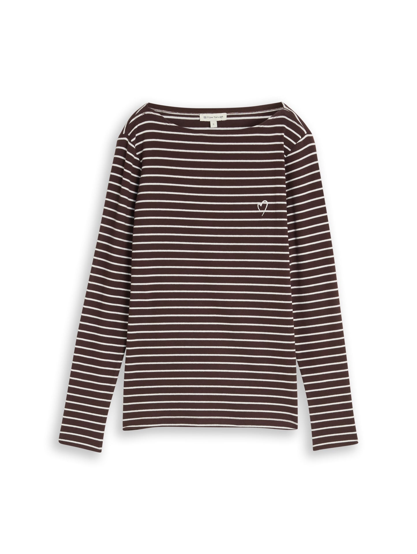 T-Shirt striped boatneck - 1051234
