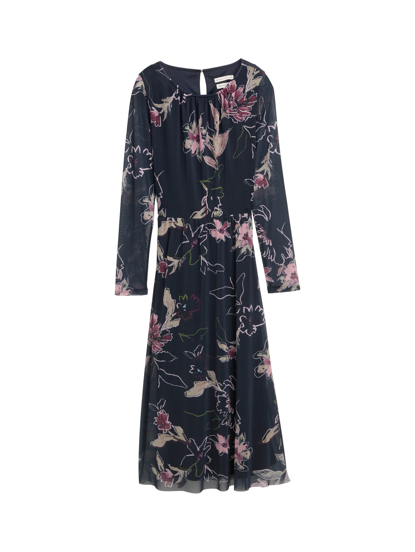 dress printed mesh - 1047637