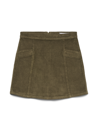VMKATA HR CORDUROY SHORT SKIRT - 10333957