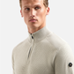 Pullover Half Zip Plated Structure - 29230813SN