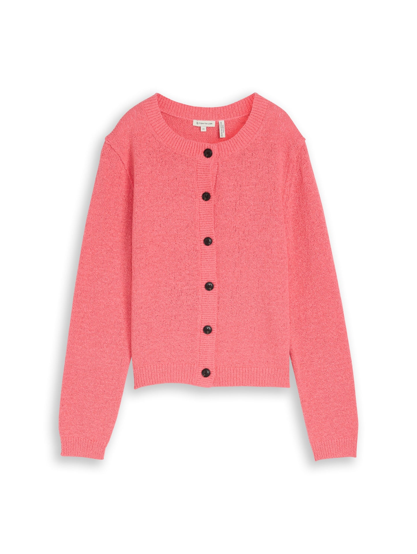 knit crispy cotton cardigan - 1050537