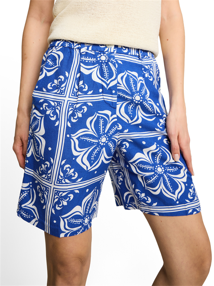 bermuda linen pants - 1049995