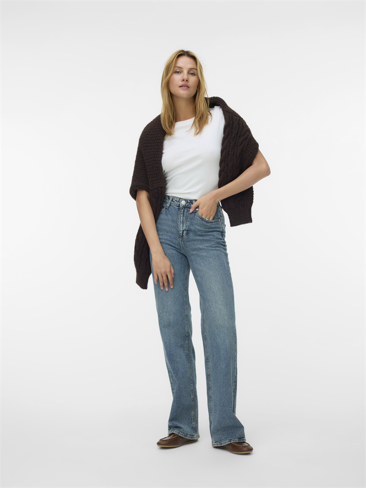 VMTESSA HR WIDE JEANS RA394 GA - 10311179