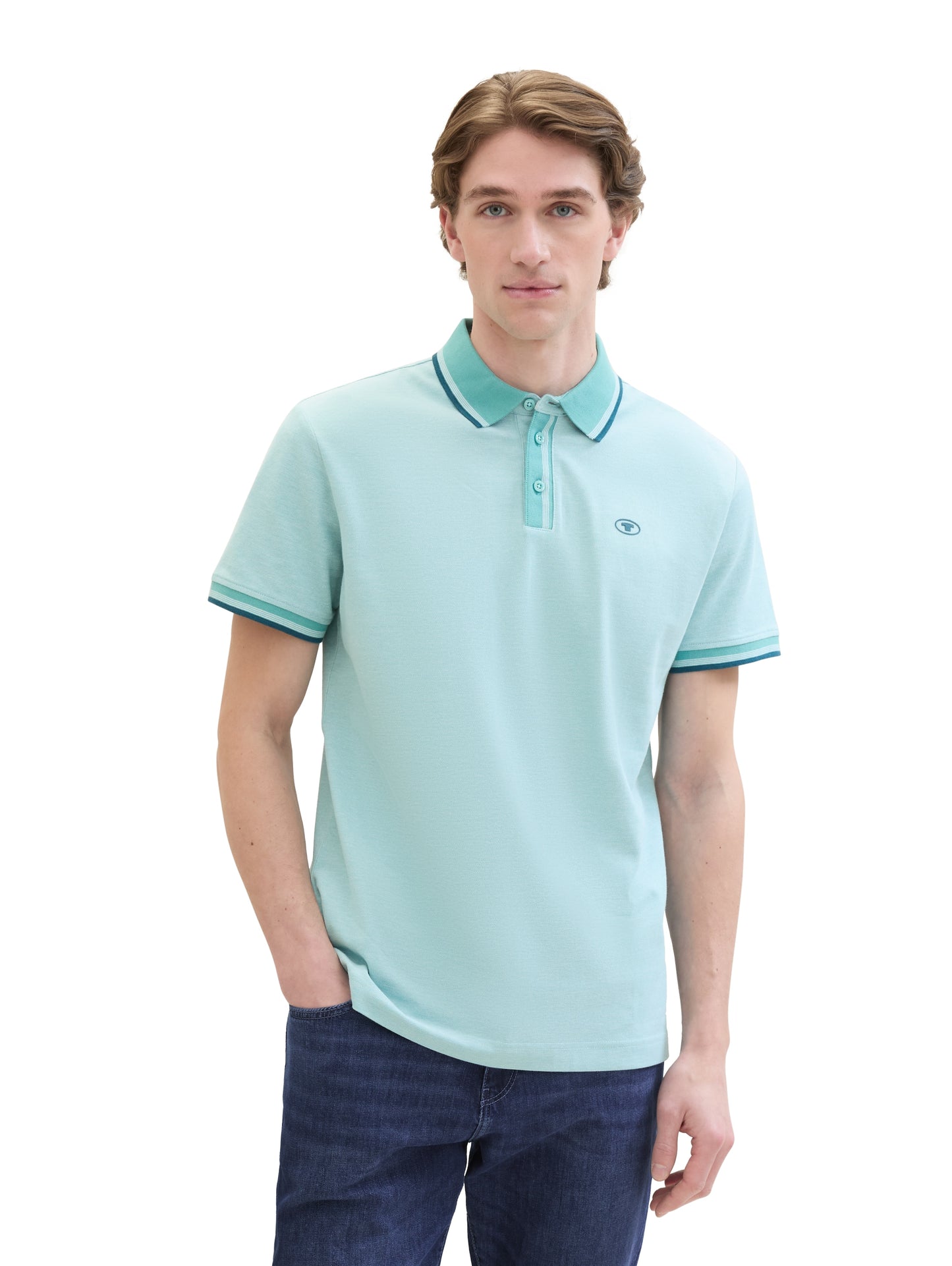 polo with detailed collar - 1040822