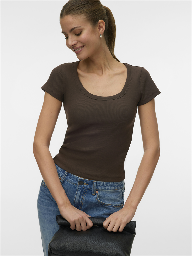 VMCHLOE CS SHORT U-NECK NOOS - 10344953