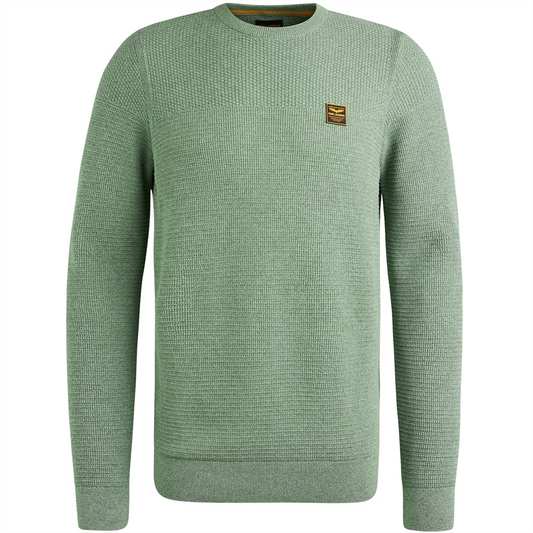 Crewneck collar cotton mouline - PKW2411300