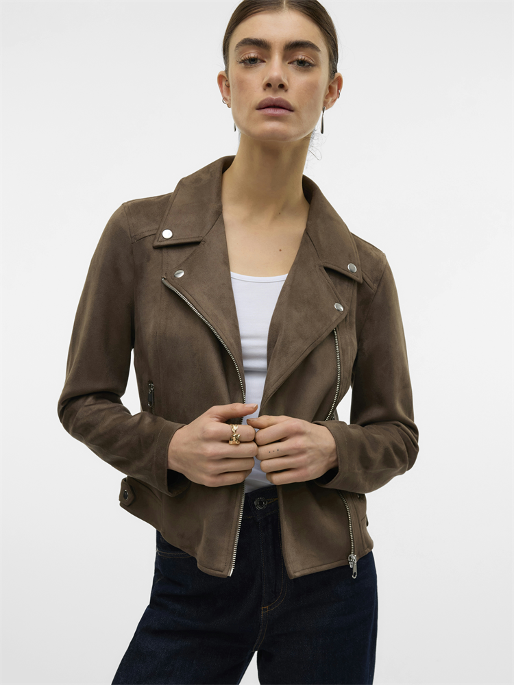 VMJOSE SHORT FAUX SUEDE JACKET NOOS - 10300938