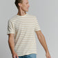T-Shirt Crewneck Jacquard Stripes - 27350304