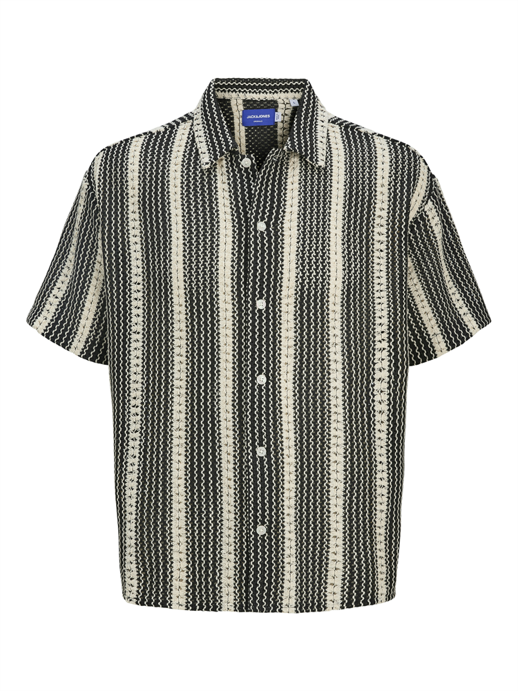JORBELLAGIO CROCHET SHIRT SS SN - 12277295