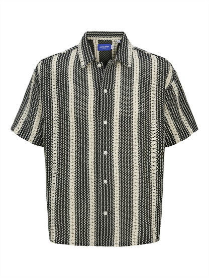 JORBELLAGIO CROCHET SHIRT SS SN - 12277295