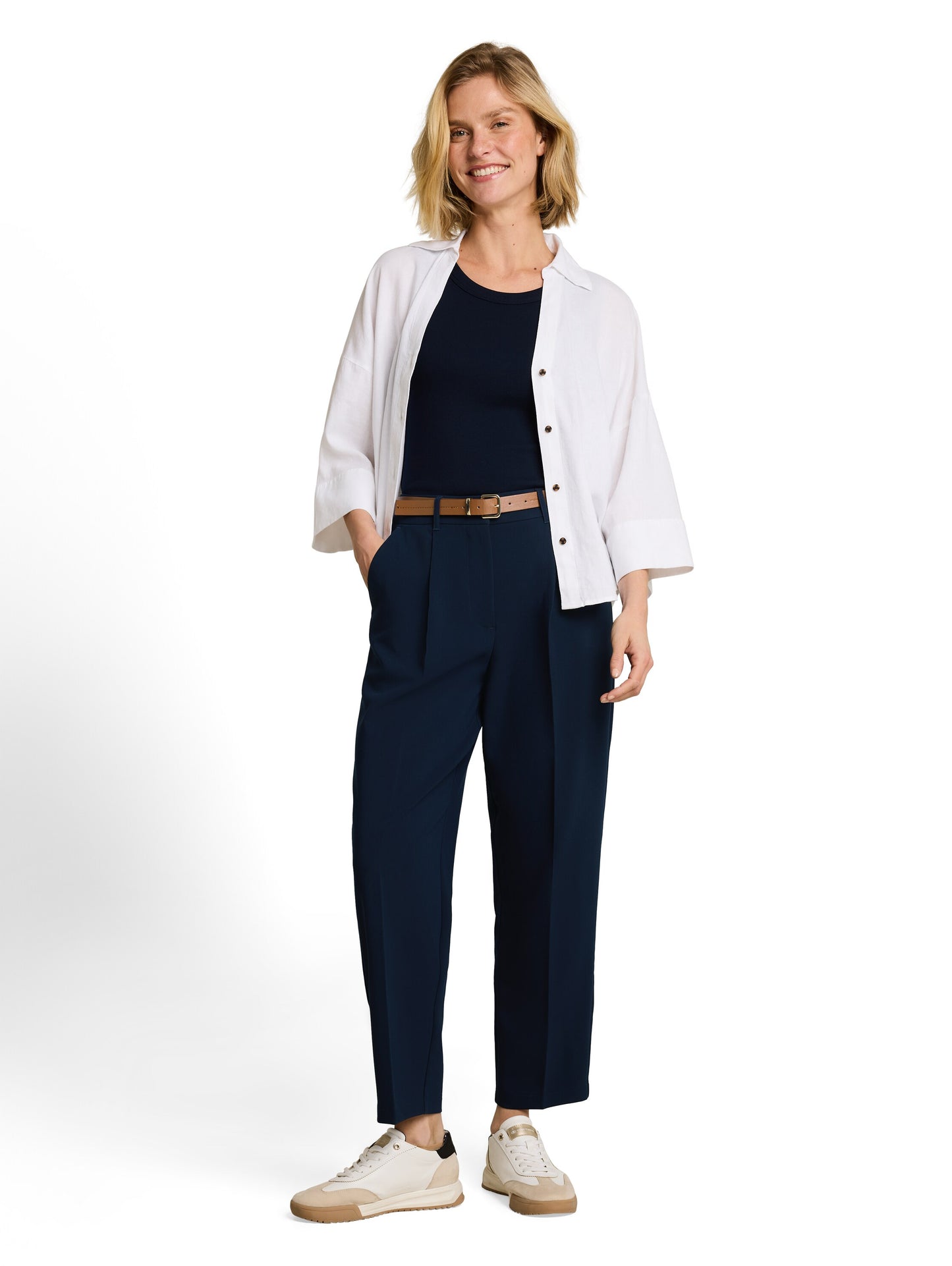 tailored loose fit pants - 1051400