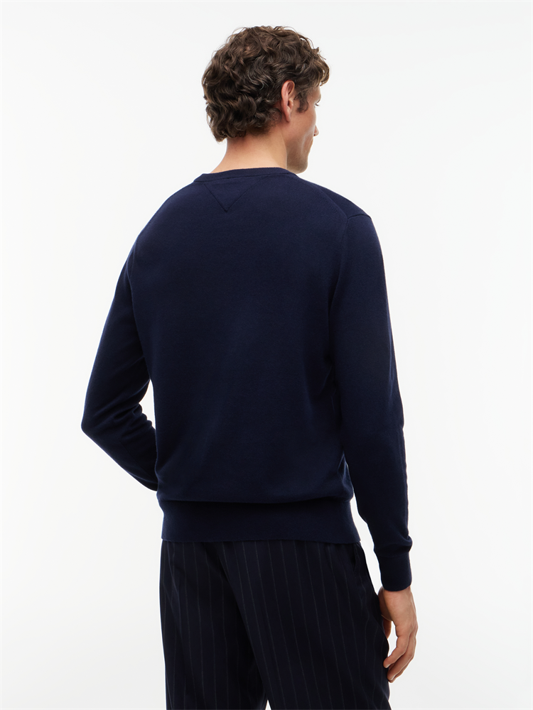 PIMA ORG CTN CASHMERE CREW NECK - MW0MW28046