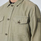 Overshirt Button Closure Garment Dy - 19510225