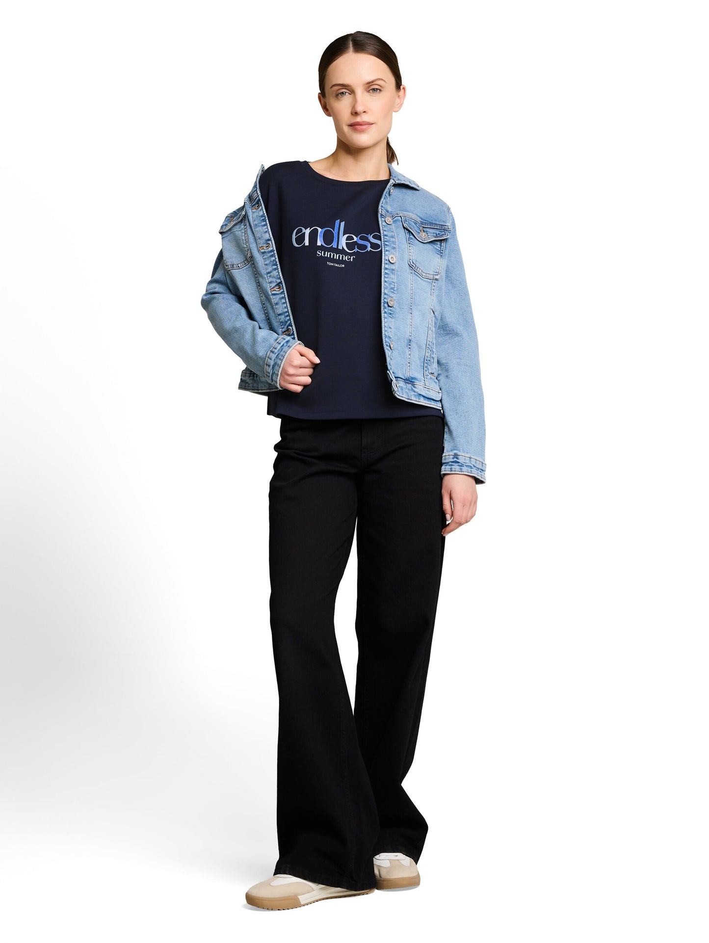 T-shirt scuba crew neck with p - 1050444