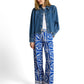 linen wide leg pants - 1049994