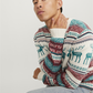 JJXMAS SNOWBALL KNIT CREW NECK - 12248145