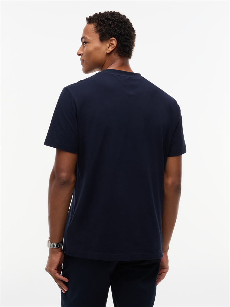 GLOBAL STRIPE PIQUE POCKET TEE - MW0MW42397