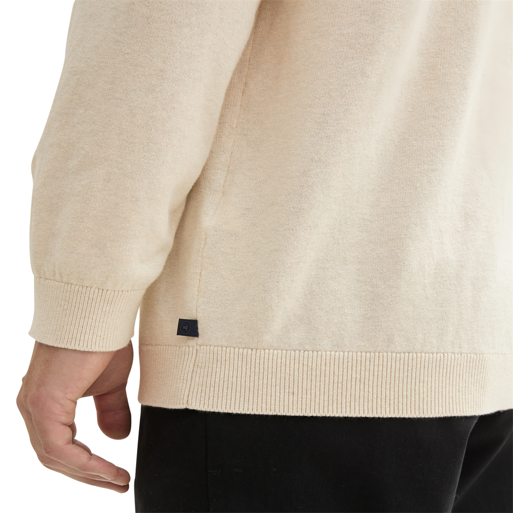 cotton cashmere crewneck knit - 1043266