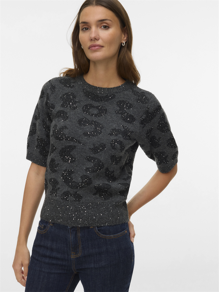 VMZUZU 2/4 O-NECK PULLOVER - 10339441