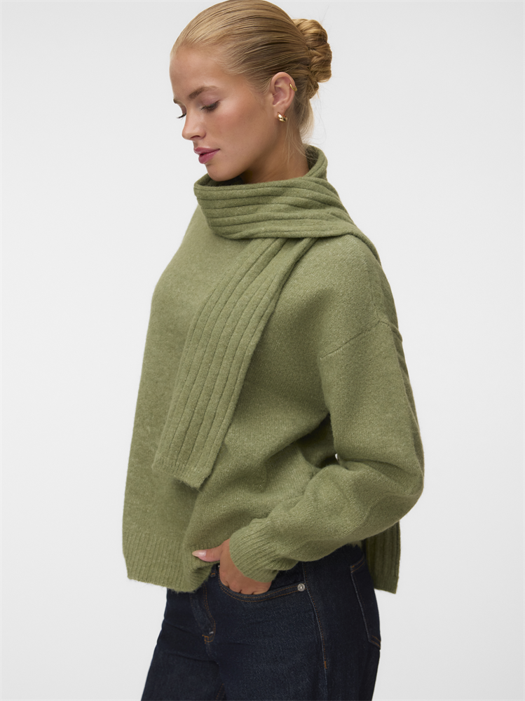 VMGIANNA LS SCARF PULLOVER - 10350469